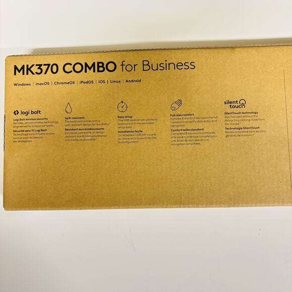 Logitech MK370 Combo for Business, Wireless Keyboard & Mouse, Logi Bolt USB. New - Picture 11 of 15